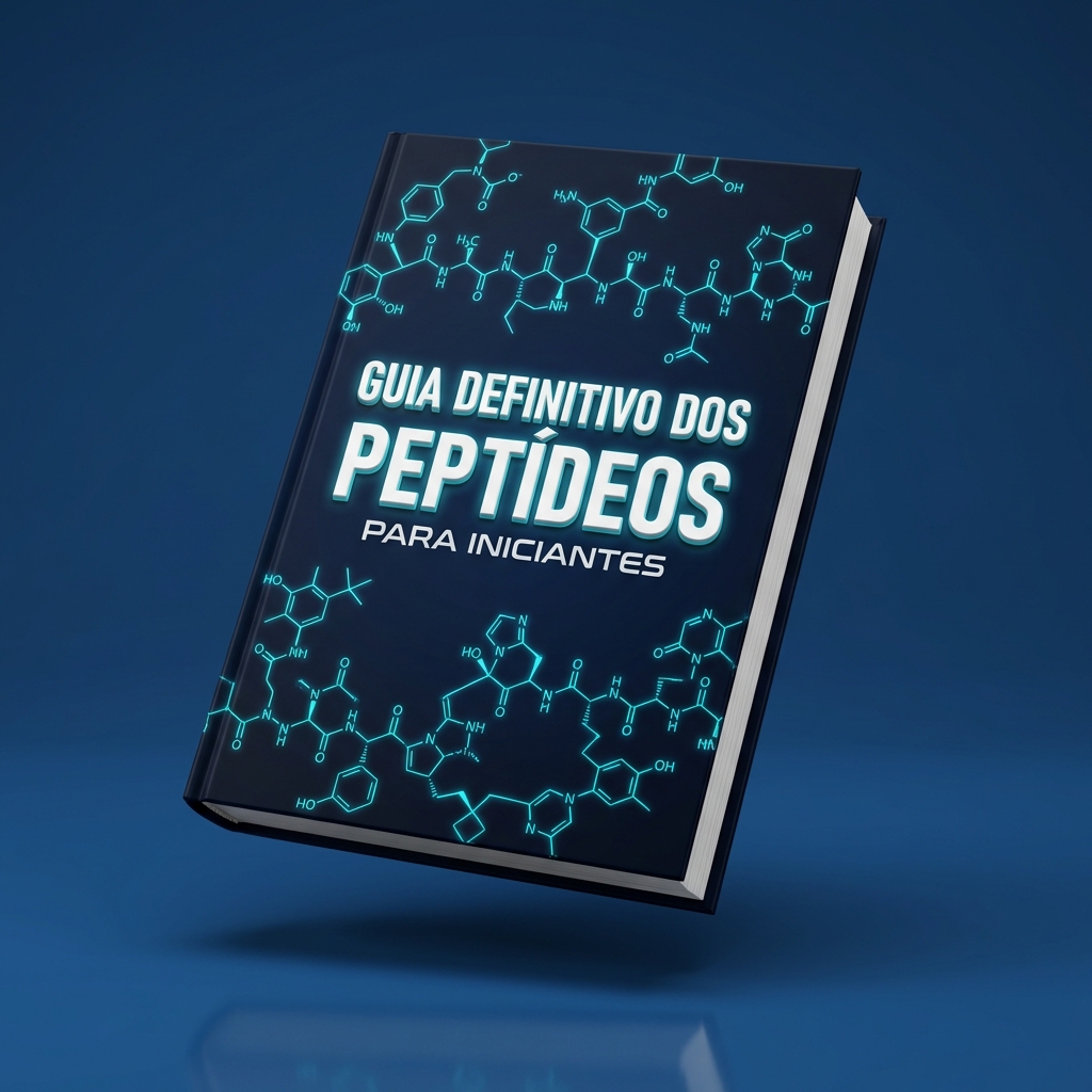 Capa do Ebook sobre Peptídeos